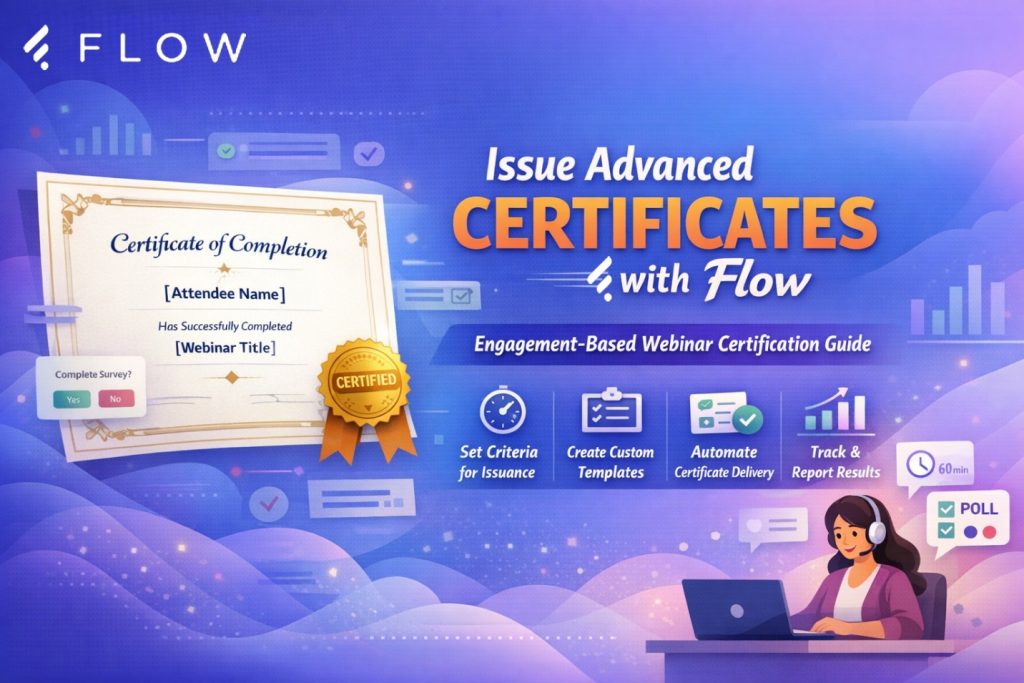 Certificates with Flow